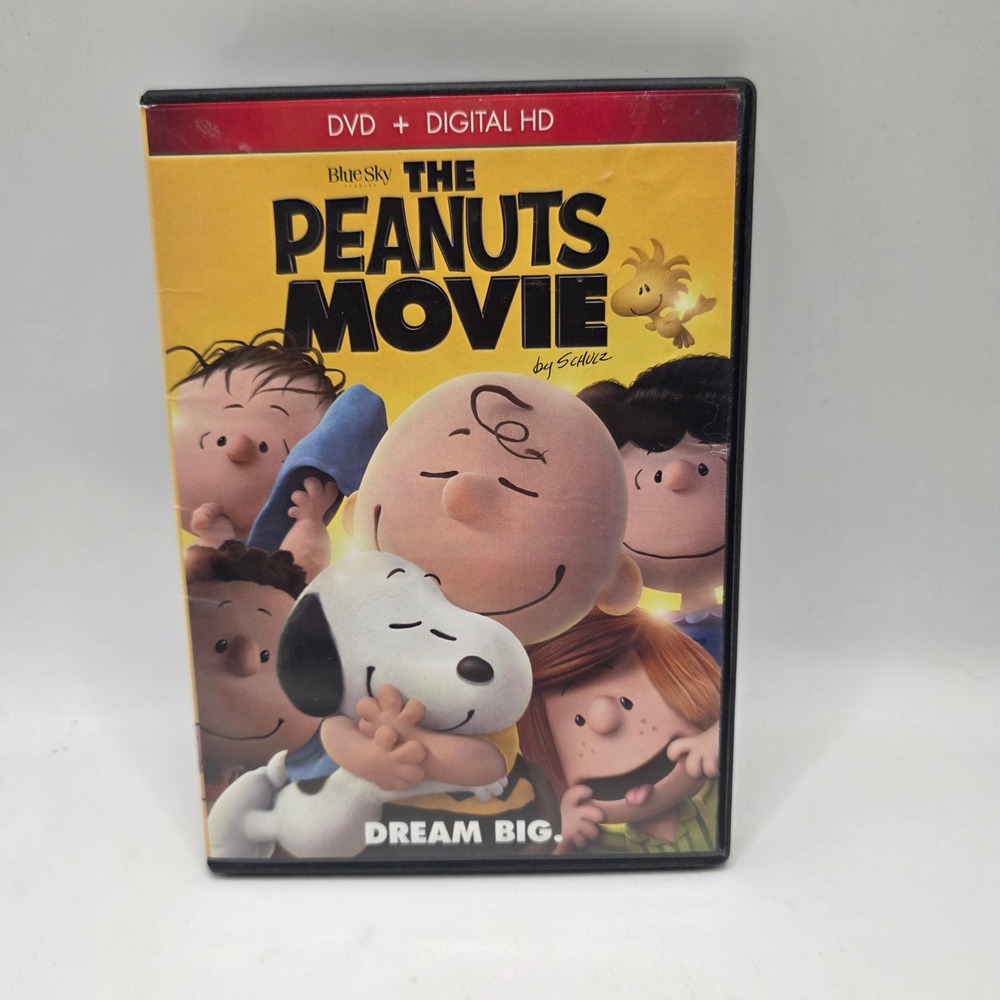 Blue Sky The Peanuts Movie DVD Charlie Brown Snoopy Family Animation Kids Film G